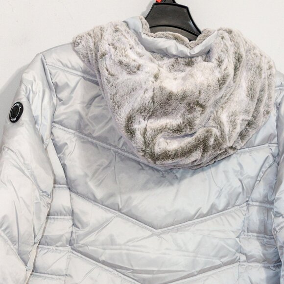 Nautica Ladies’ Puffer Jacket, Detachable Hood, Water Resistant - Picture 7 of 7